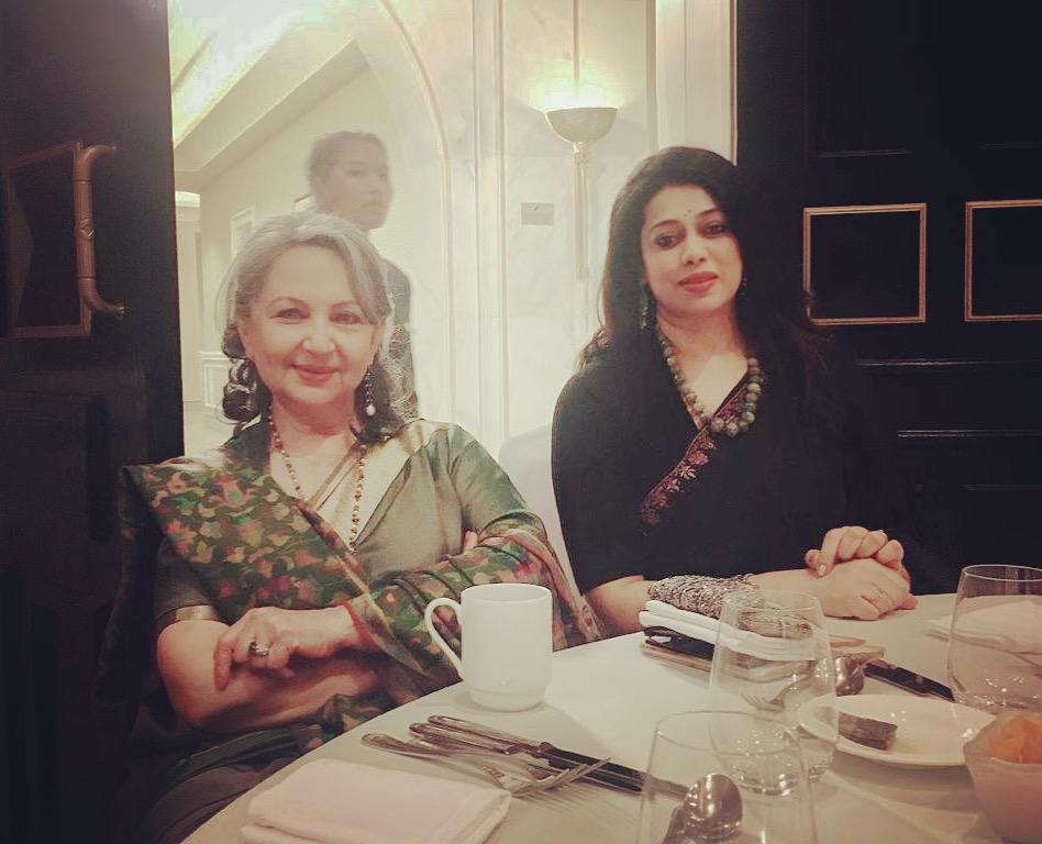 Barnali Chattopadhyay in conversation at a private gathering